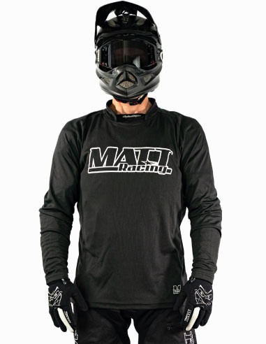 Maillot moto cross, enduro, vtt, de descente. Maillot, pantalon, gants. simple mais efficace. De qualité, à petit prix.