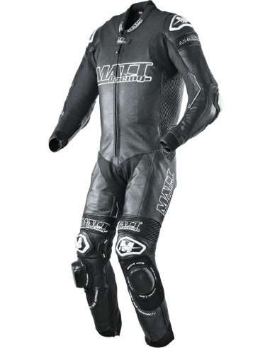 Leather motorcycle suit for road and track, standard size, quality, low price, cheap, airbag compatible